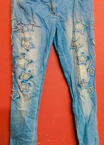 Star Patch Jeans