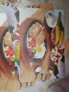 Food Placemats set of 4