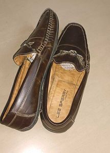 Brown Leather Loafers