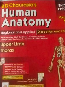 BD Chaurasia&#39;s Human Anatomy Vol 1
