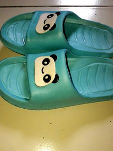 Cute Blue Panda Slides