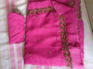 Beautiful Party Wear Soft Saree With Blouse