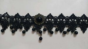 Vintage Black Lace Choker
