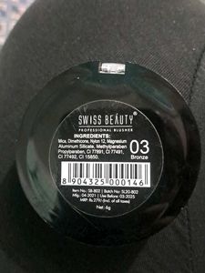 SWISS BEAUTY BLUSHER SHADE 03 Bronze
