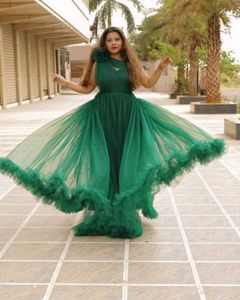 Elegant Emerald Green Maxi Dress