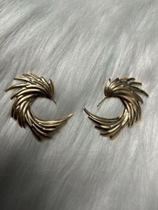 Golden Stylish Earrings