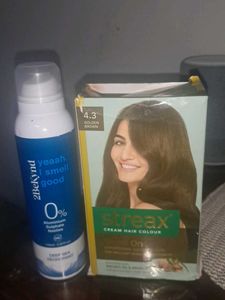 Combo Of Hair Colour And Deo