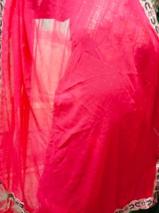 duppata long embroidery with gota net type