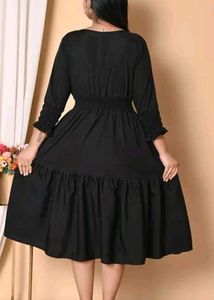 Black Midi Dress