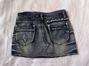 Denim Mini Skirt