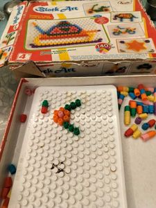 Kids Engaging Game Block Art