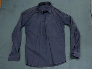 Blue Formal Shirt , Size:38
