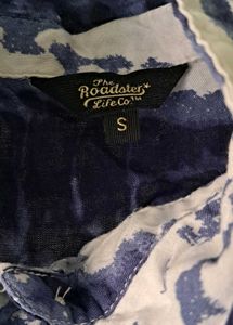 Tie Dye Button Down Shirt