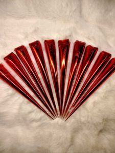 Organic Henna Cones - Set of 10