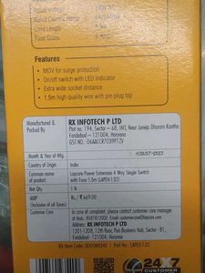 LAPCARE Extension Cord