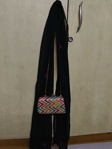 Ethnic Glam Combo – Dupatta + Clutch