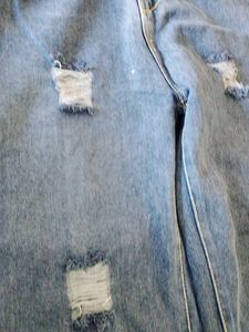 Ripped Wide Leg Jeans