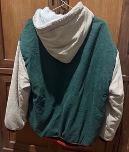 Unisex Corduroy Varsity Jacket