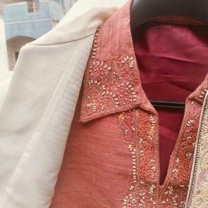 Embroidered Sleeveless Top