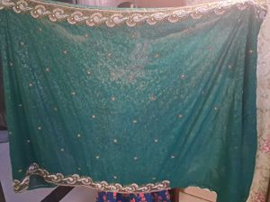 Heavy Work Beautiful Saree