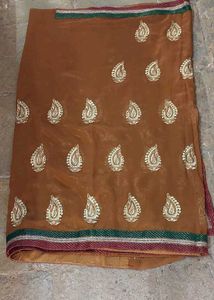 Heavy Ethnic Shimmery Saree