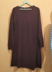 Woolen Frock Style Dress