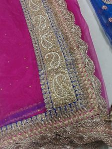 Redimet Elegant Blue &amp; Pink Lehenga Choli Set
