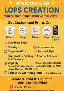 Lops Custom Print Gift Item