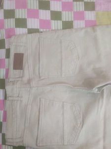 Beige Jeans
