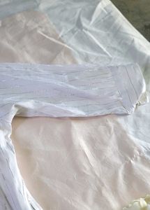 free shipping....Elegant White Kurta set