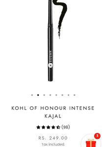 3 Sugar Kolh Of Honour Kajal + Freebies