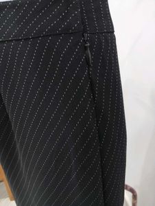 Stripe Ruffle Skirt