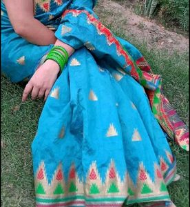 Unused Saree With Unstitched Blouse Piece