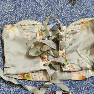 Floral Corset Top