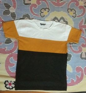 Color Block Short Sleeve Tee