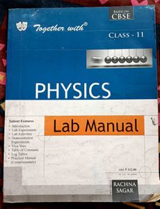Together With Physics: Lab manual CBSE class-11