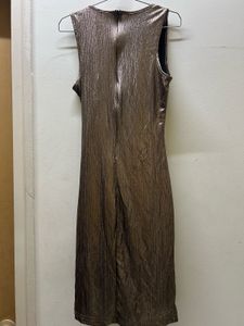 Shimmering Bronze Party Dress