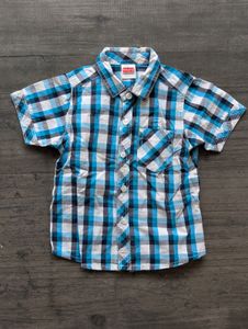 Pack of 2 Boys Plaid Shirts (Babyhug, 6-12 Months)
