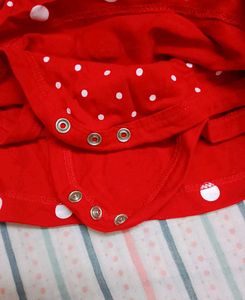 Red Polka Dot Baby Dress