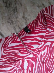Patterned Mini Dress