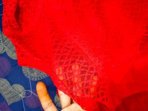 Red Lace Detail Tunic Top❤️❤️❤️❤️