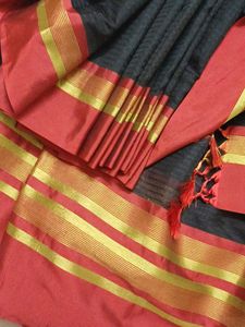 Saree With Blouse Peice
