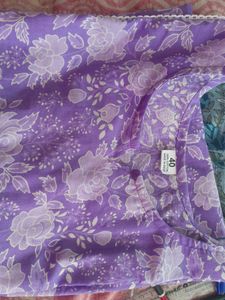 Floral Cotton Kurti, Size 40