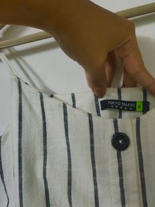 Tokyo Talkies Stripped Cotton Top