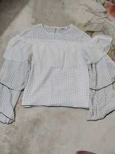 Chic Polka Dot Blouse