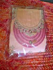 Elegant Peach Indian Salwar Kameez