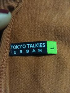 TOKYO TALKIES crop top