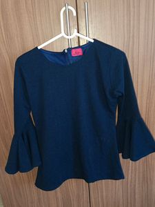 Blue Bell Sleeves Top