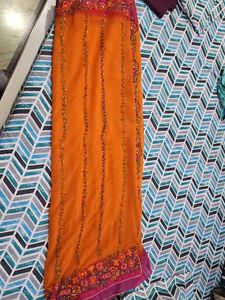 beautiful partywear saree