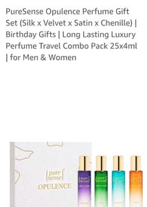 PureSense Opulence Perfume Gift Set 25ml X 4